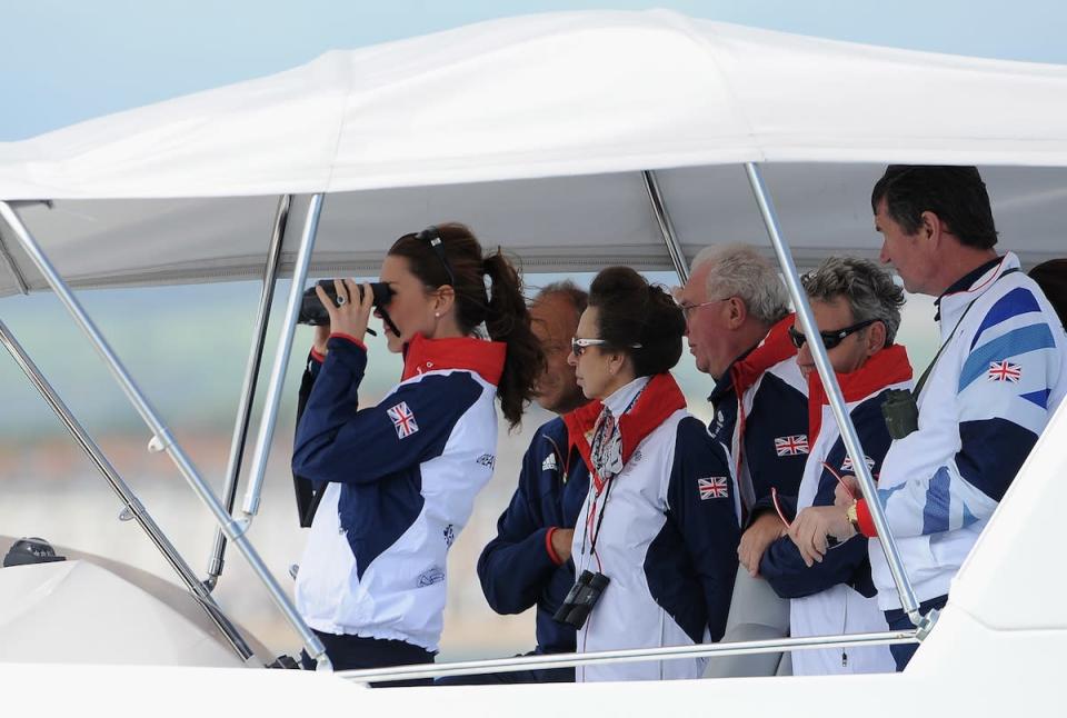 Kate and Princess Anne