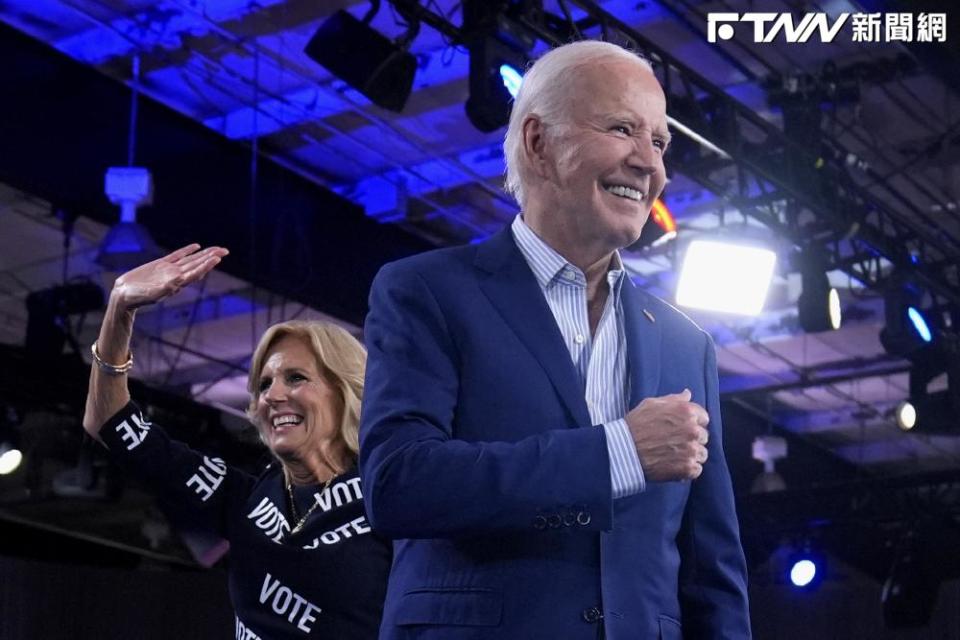 民主黨參選人、現任總統拜登（Joe Biden）。（圖／美聯社）