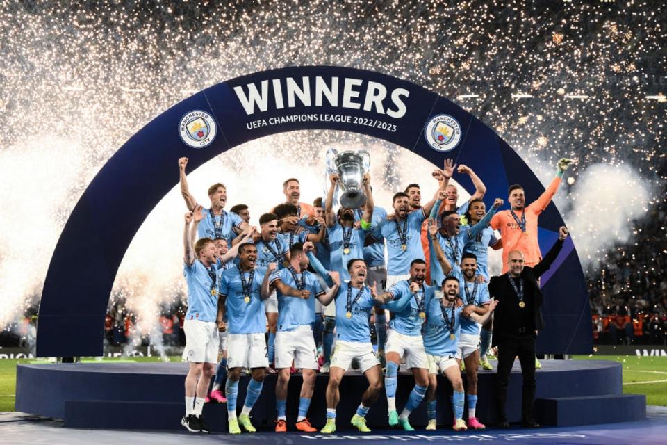 City are the defending champions, but can anyone outside of Real Madrid, Bayern Munich and Arsenal realistically challenge them? (Getty Images)