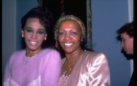 Whitney Houston with her mother Cissy - Credit: Robin Platzer