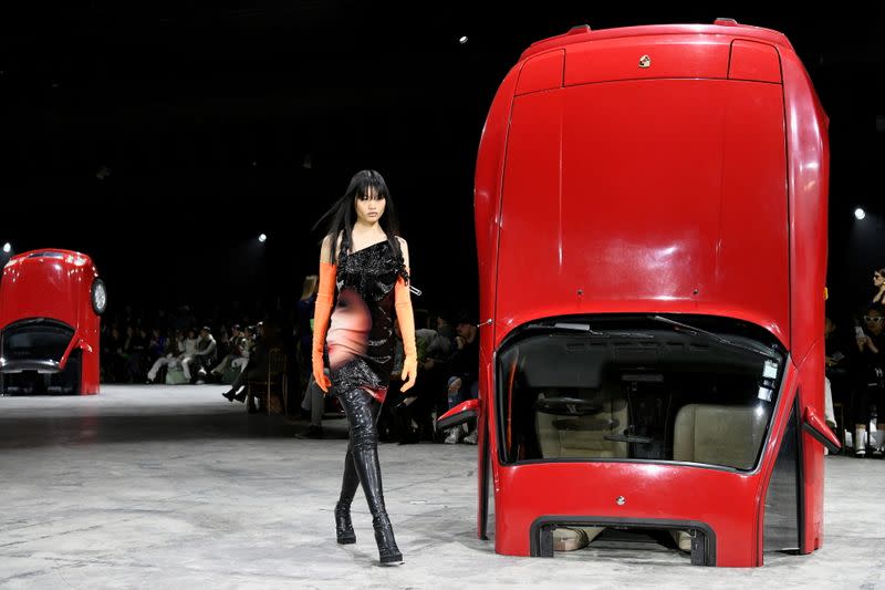 FILE PHOTO: Off-White collection show at Paris Fashion Week