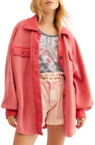 Free People fleece jacket