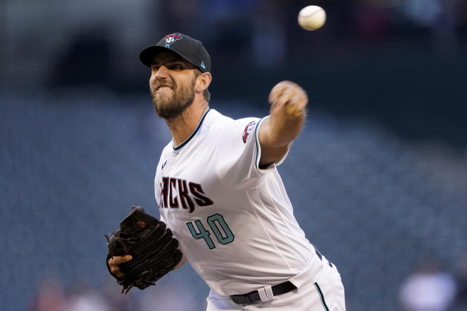 Arizona Diamondbacks starting pitcher Madison Bumgarner (40) 