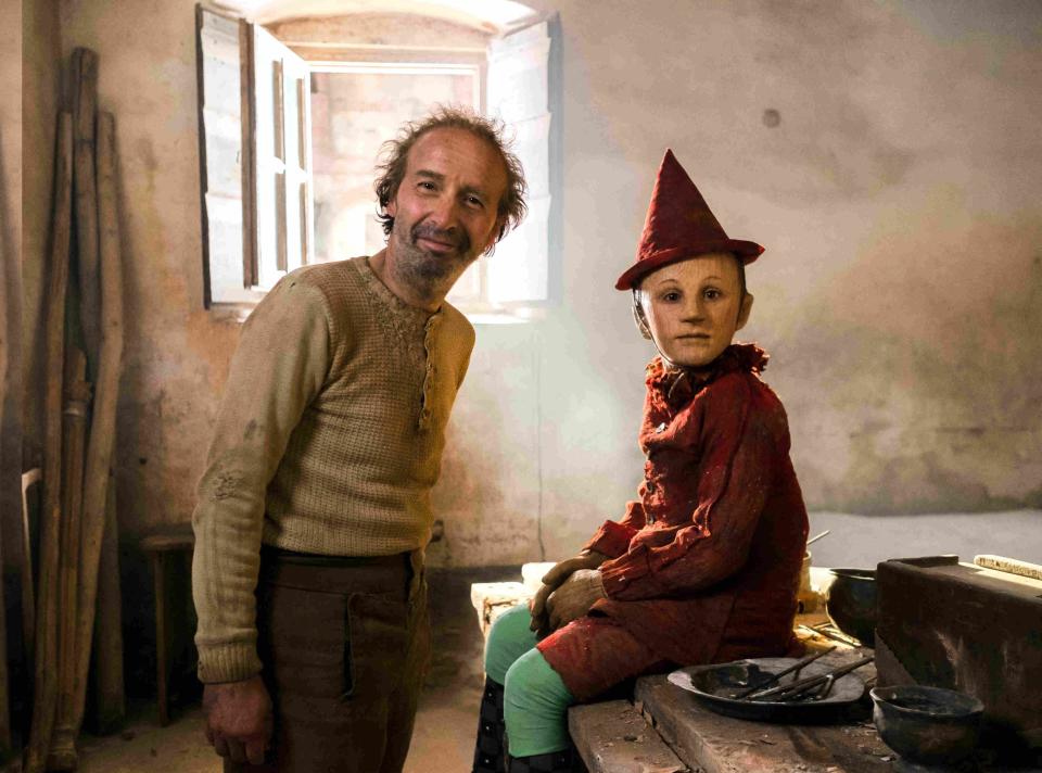 奧斯卡影帝羅貝托貝尼尼（Roberto Benigni）奇幻作品《皮諾丘的奇幻旅程》（Pinocchio）。（圖／海鵬提供）