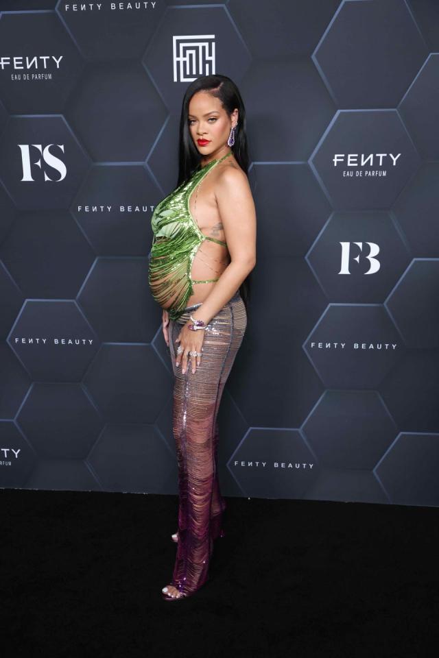 Sydney Sweeney models Rihanna's see-through Miu Miu maternity look