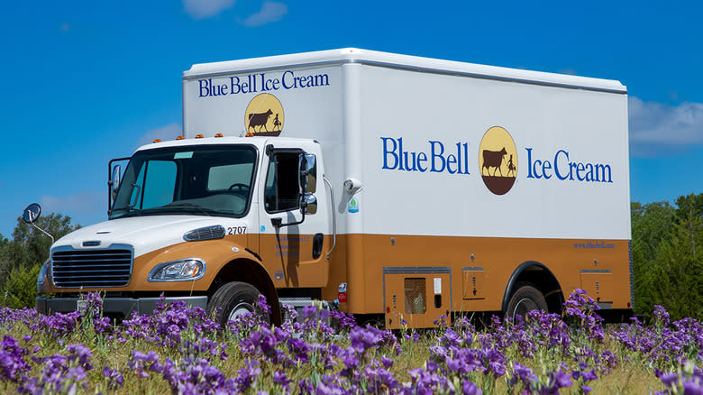 Blue Bell Creamery delivery truck