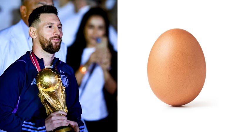 The egg held the record for most liked Instagram post for nearly four years, taking the crown from Kylie Jenner.