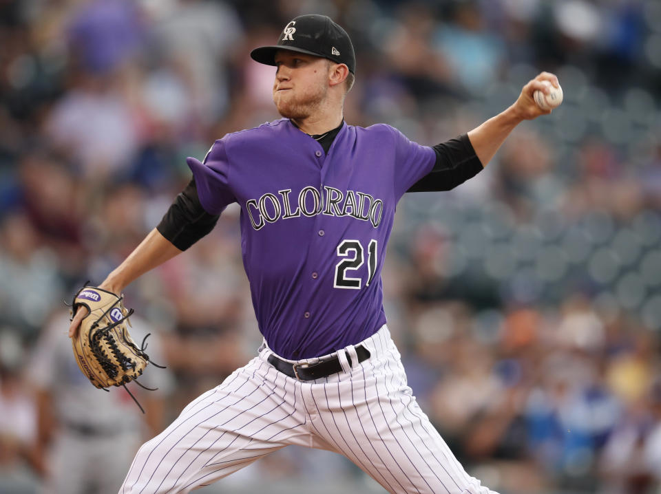 Colorado native Kyle Freeland have finally given the Rockies an ace starting pitcher. (AP)