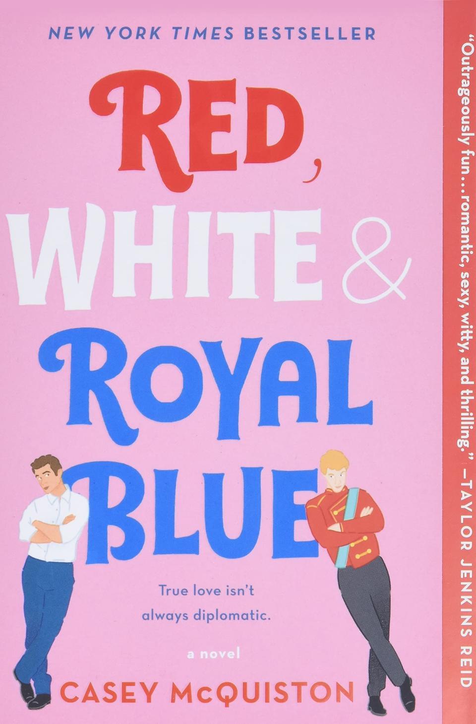 14) <i>Red, White & Royal Blue</i> by Casey McQuiston