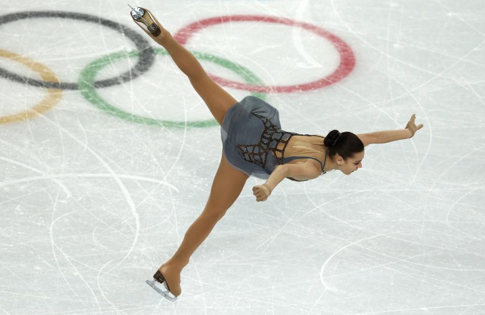 Russia's Adelina Sotnikova performs in the Women's Figure Skating Free Program on Feb. 20, 2014.