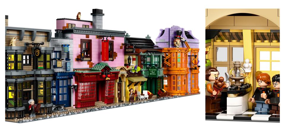 Harry Potter Diagon Alley Legos