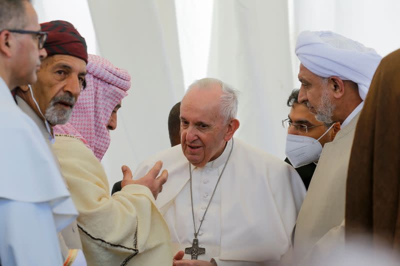 Pope Francis visits Ur during his historic tour in Iraq