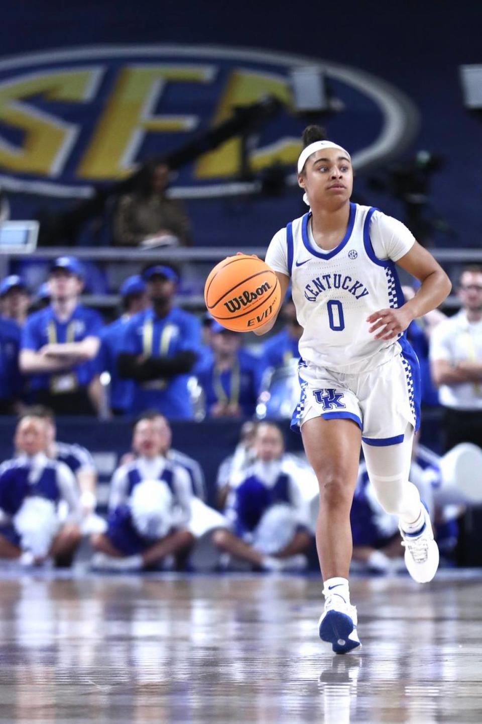 During her one season at Kentucky, Brooklynn Miles averaged 5.8 points, 2.8 rebounds, 3.0 assists and 1.2 steals in 29.8 minutes per game.