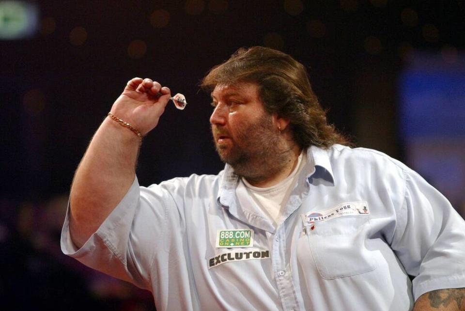 Trauer um Darts-Legende: Er wog teils 200 kg