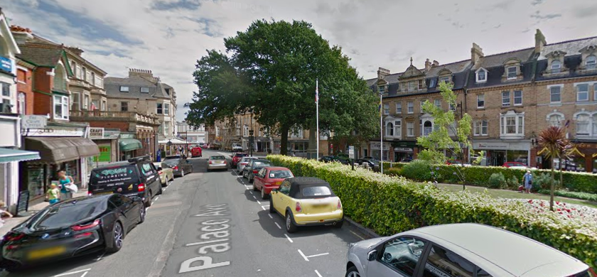 The Devon town's residents said it's usually free to park in New Street and Palace Avenue, next to the church and war memorial, on Sundays. (Google Maps)