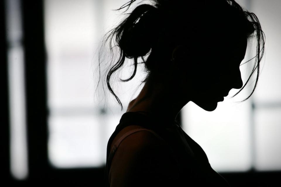 <span class="caption">Some men threaten suicide as a way of punishing their partner.</span> <span class="attribution"><a class="link " href="https://www.shutterstock.com/image-photo/silhouette-womans-head-waving-hair-back-563555992" rel="nofollow noopener" target="_blank" data-ylk="slk:Shutterstock;elm:context_link;itc:0;sec:content-canvas">Shutterstock</a></span>