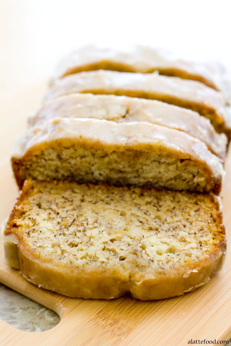 Maple-Glazed Banana Bread