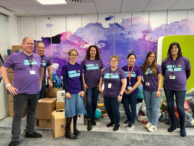 <p>Vertex</p> Vertex Pharmaceuticals staffers participate in a Global Day of Service.