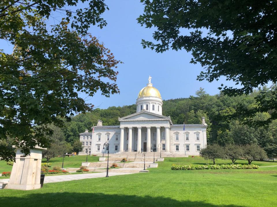 The Vermont Statehouse in Montpelier seen on Sunday, Aug. 20, 2023.