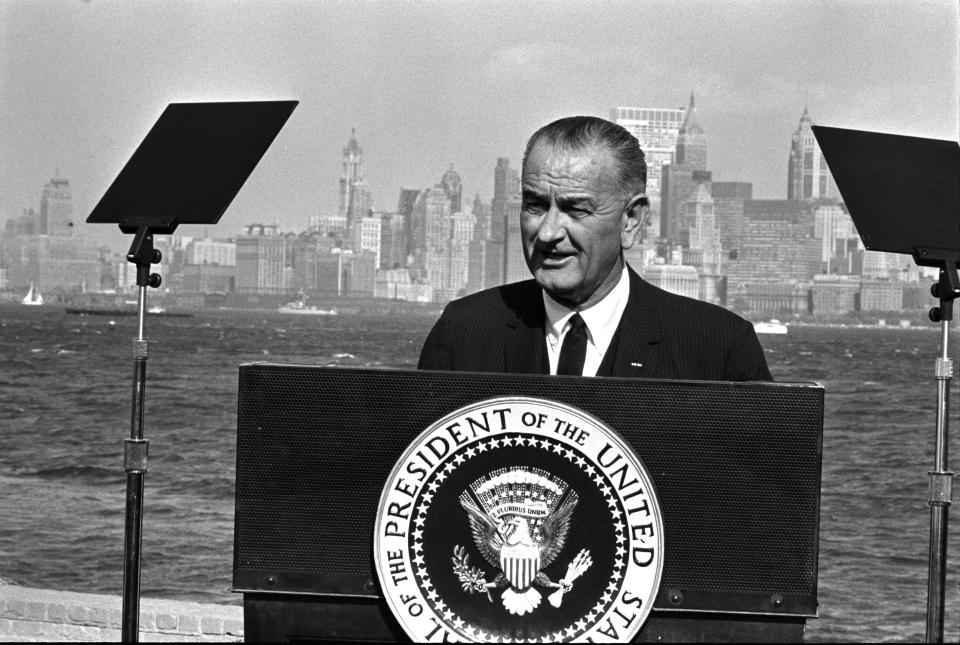 Lyndon Baines Johnson war einer der Präsidenten, denen das Geld nicht in die Wiege gelegt wurde. (Bild: Getty Images)