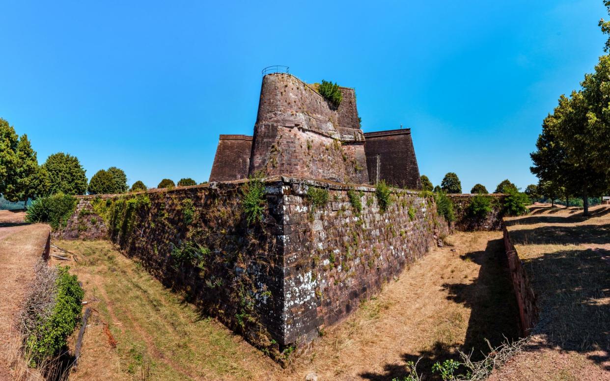 Fortress Bitche. The citadel with impregnable bastions is located on a high mountain in Alsace -  Alexander Sorokopud/Moment Unreleased RF