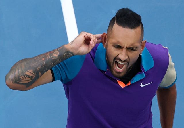 Nick Kyrgios raced into a two-set lead