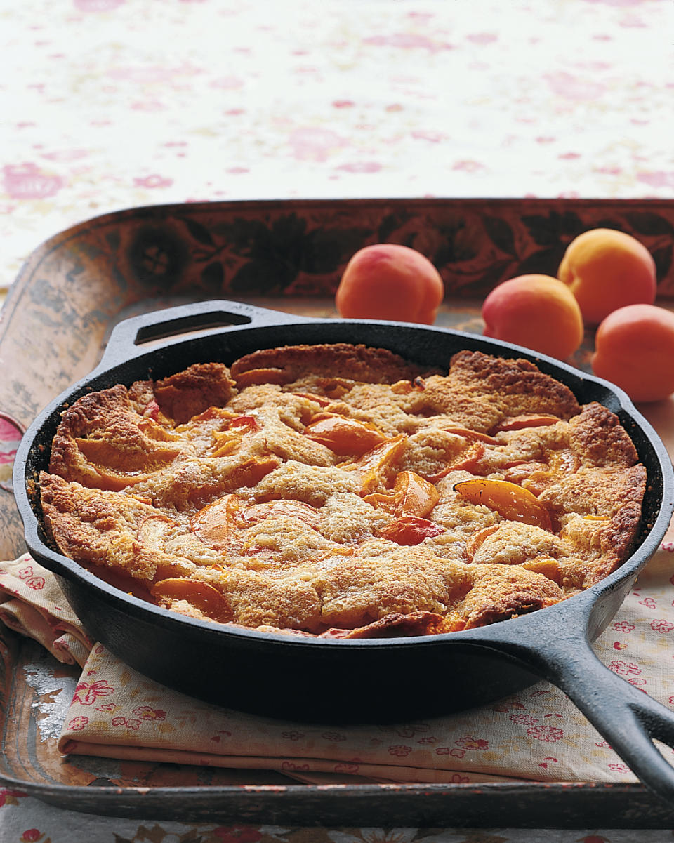 Apricot-Almond Cobbler