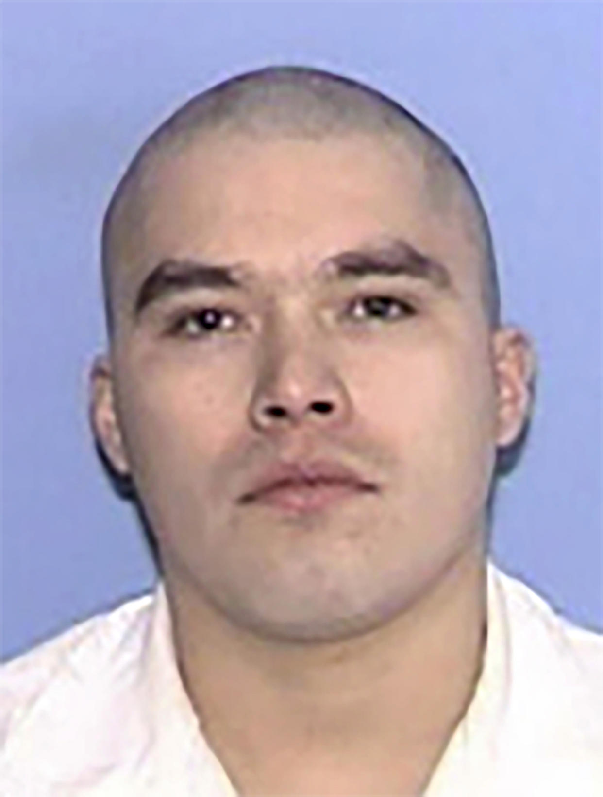 This Feb. 13, 2009 photo provided by the Texas Department of Criminal Justice shows John Henry Ramirez. Ramirez, a Texas death-row inmate, has sued state prison officials to allow his pastor to lay hands on him as he dies from a lethal injection. Ramirez is scheduled to be put to death in the Texas death chamber on Sept. 8, 2021, but his attorneys said in a federal lawsuit filed Tuesday, Aug. 10 in Corpus Christi that state prison officials had denied his request to have his pastor lay hands on him as he dies. (Texas Department of Criminal Justice via AP)