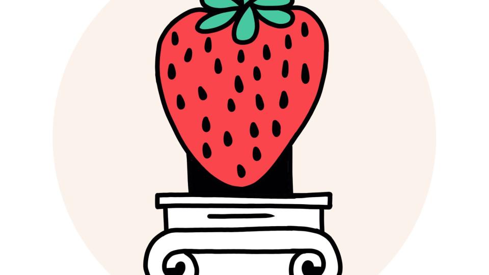 Oishii Strawberry illustration