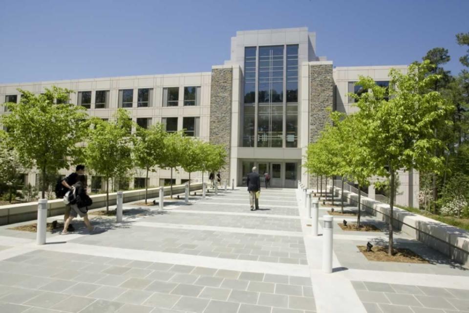 Breeden Hall at Duke University's Fuqua School