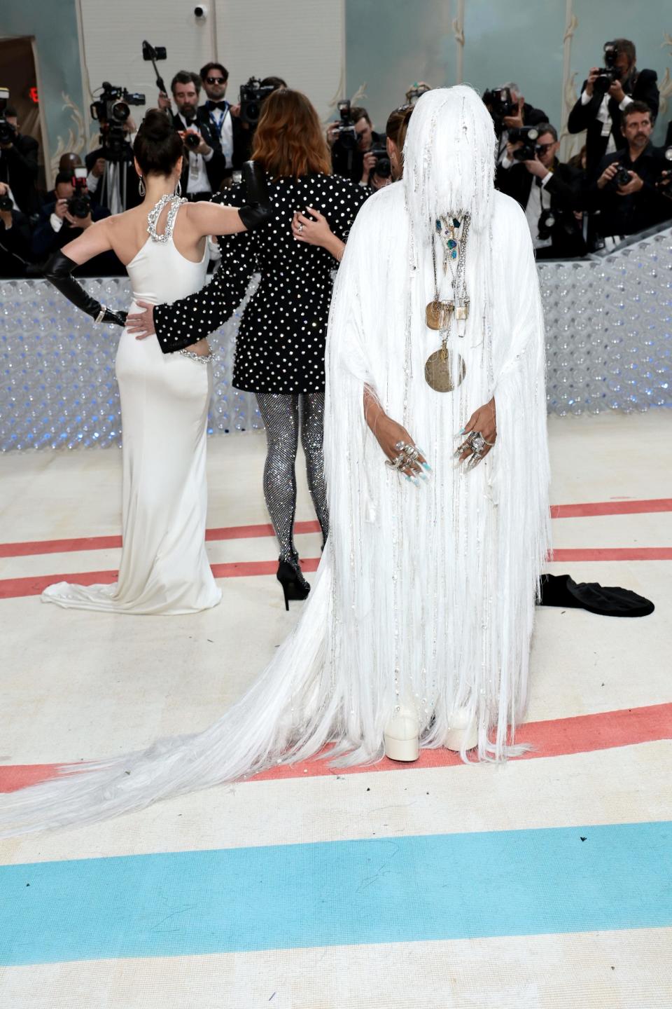 Erykah Badu attends the 2023 Met Gala.