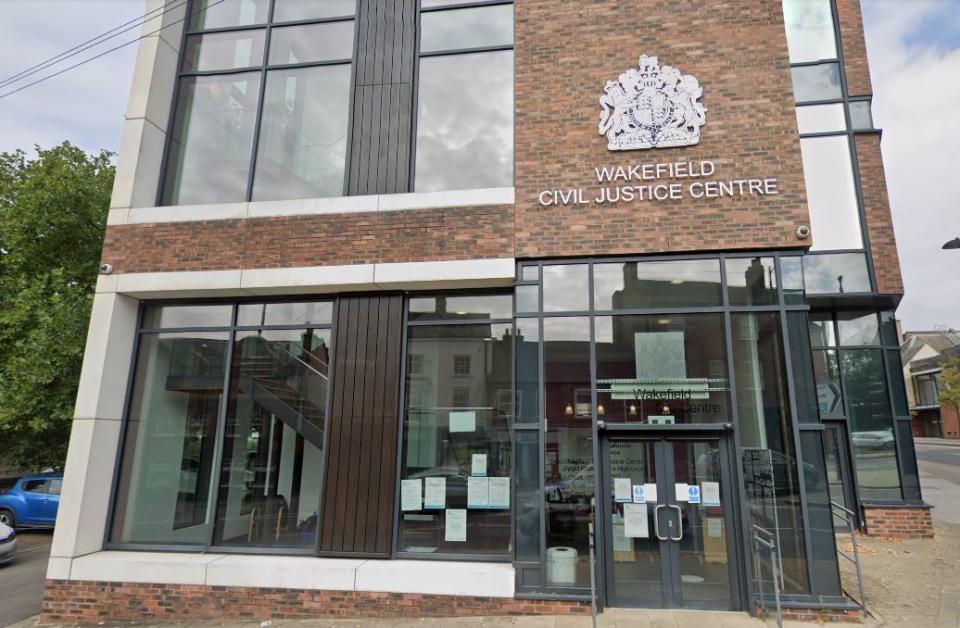 Michael Holmes' inquest is being held at the Wakefield Civil and Family Justice Centre. (Google Street View)