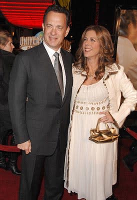 Tom Hanks and Rita Wilson at the Los Angeles premiere of Universal Pictures' Charlie Wilson's War