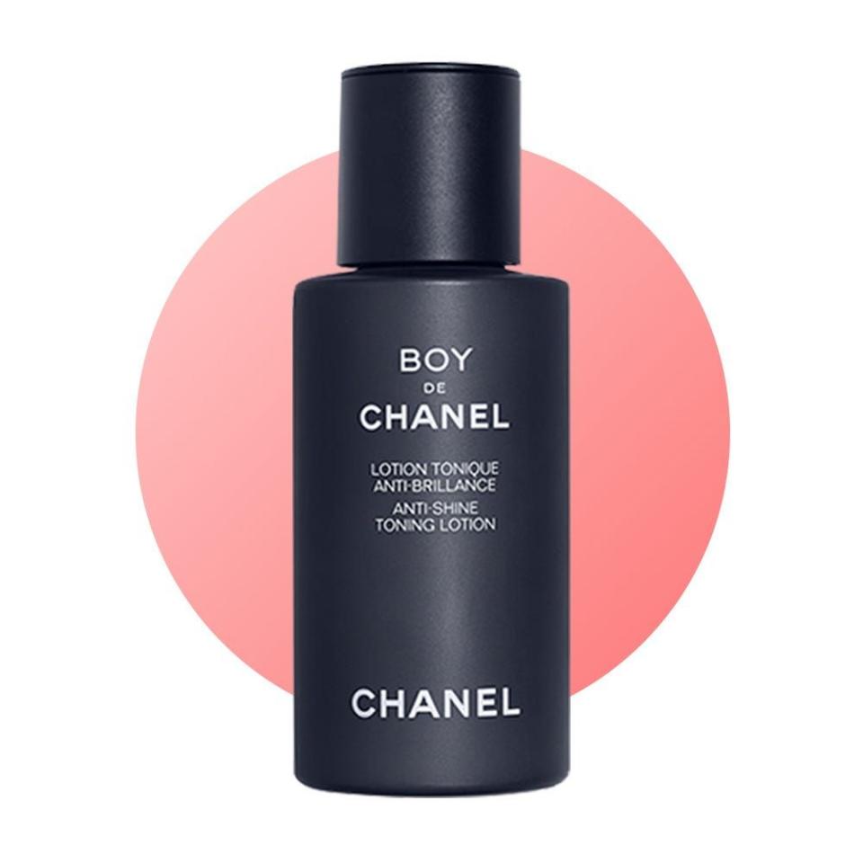 <p><a href="https://go.redirectingat.com?id=74968X1596630&url=https%3A%2F%2Fwww.chanel.com%2Fus%2Fskincare%2Fp%2F195020%2Fboy-de-chanel-anti-shine-toning-lotion%2F&sref=https%3A%2F%2F" rel="nofollow noopener" target="_blank" data-ylk="slk:Shop Now;elm:context_link;itc:0;sec:content-canvas" class="link ">Shop Now</a></p><p>Anti-Shine Toning Lotion</p><p>chanel.com</p><p>$65.00</p>