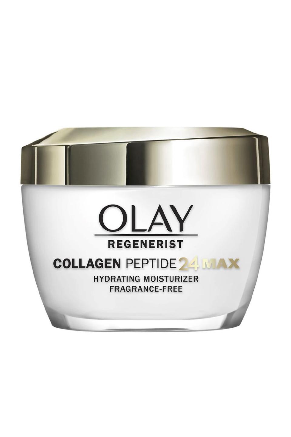 5) Olay Regenerist Collagen Peptide 24 Max Face Moisturizer
