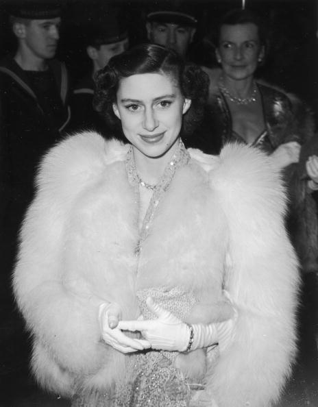 Princess Margaret (1930 - 2002) at premiere of 'Captain Horatio Hornblower' at the Warner Theatre Leicester Square, London.