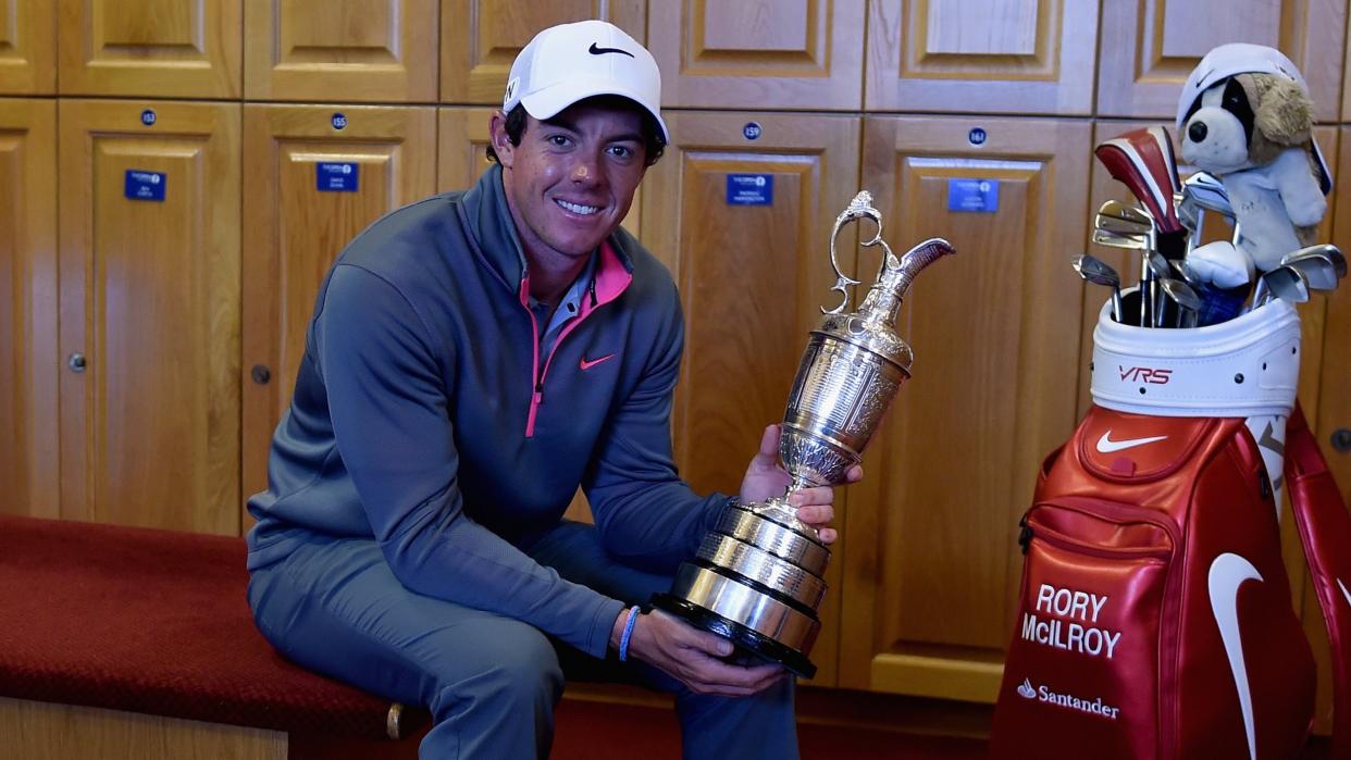  Rory McIlroy won the 2014 Open Championship at Hoylake 