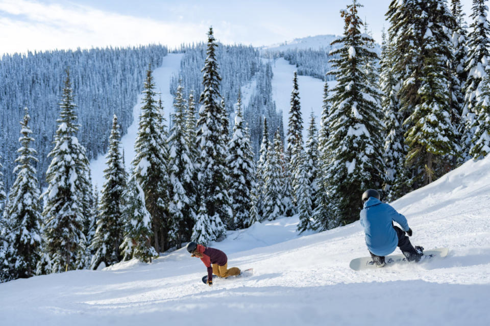 Cruising on one of Sundance's groomed runs.<p>Reuben Krabbe</p>