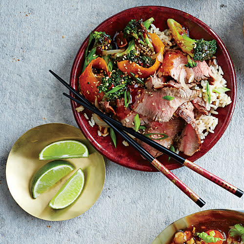 Five-Spice Orange Beef and Broccoli