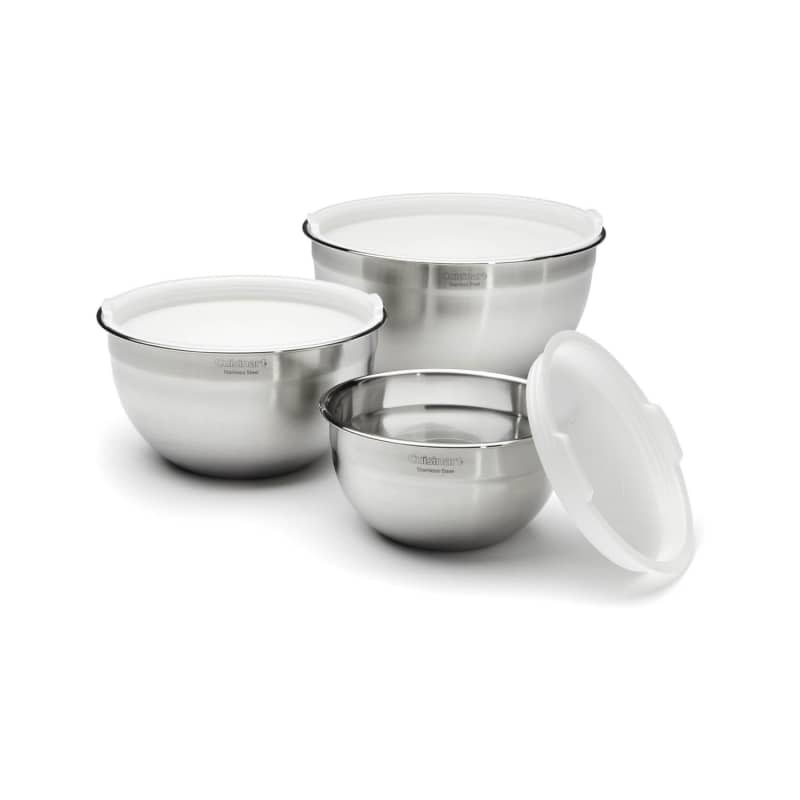 Cuisinart Mixing Bowl Set, Stainless Steel