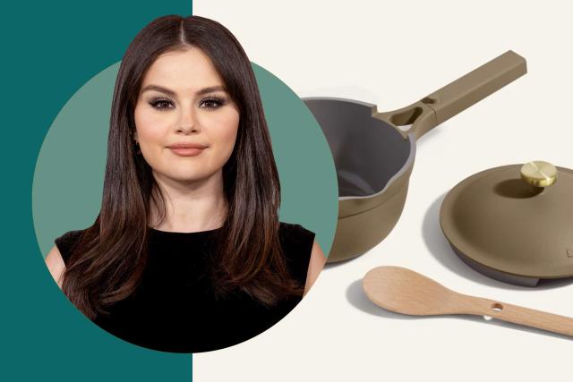 Selena Gomez reveals new Always Pan colors at Our Place