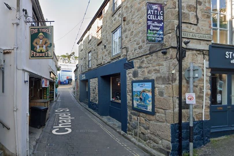 The Three Ferrets in Chapel Street, St Ives