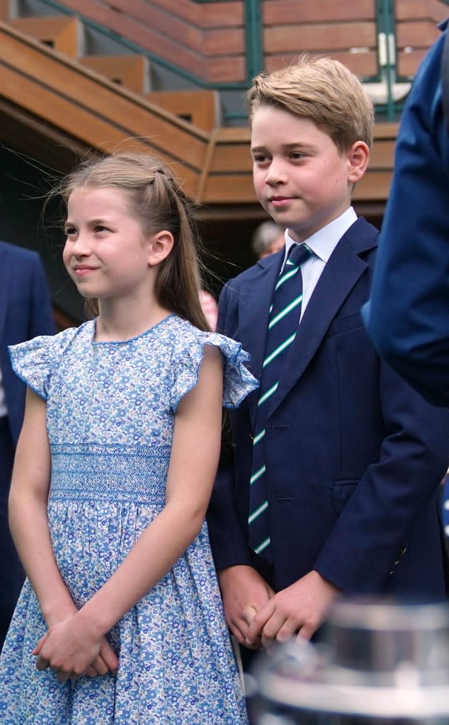 Princess Charlotte, Prince George, Wimbledon 2023