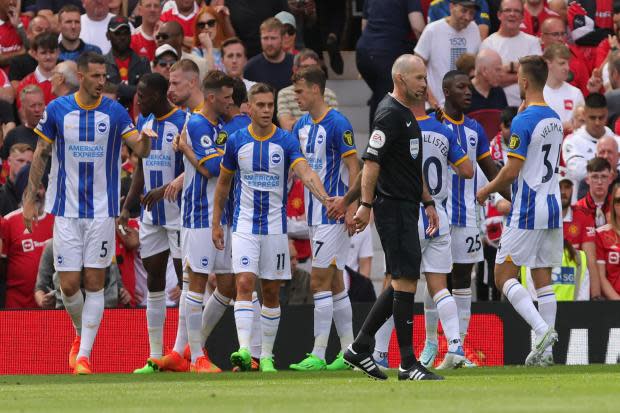 Paul Tierney's performance at Old Trafford was heavily scrutinised. Picture Richard Parkes