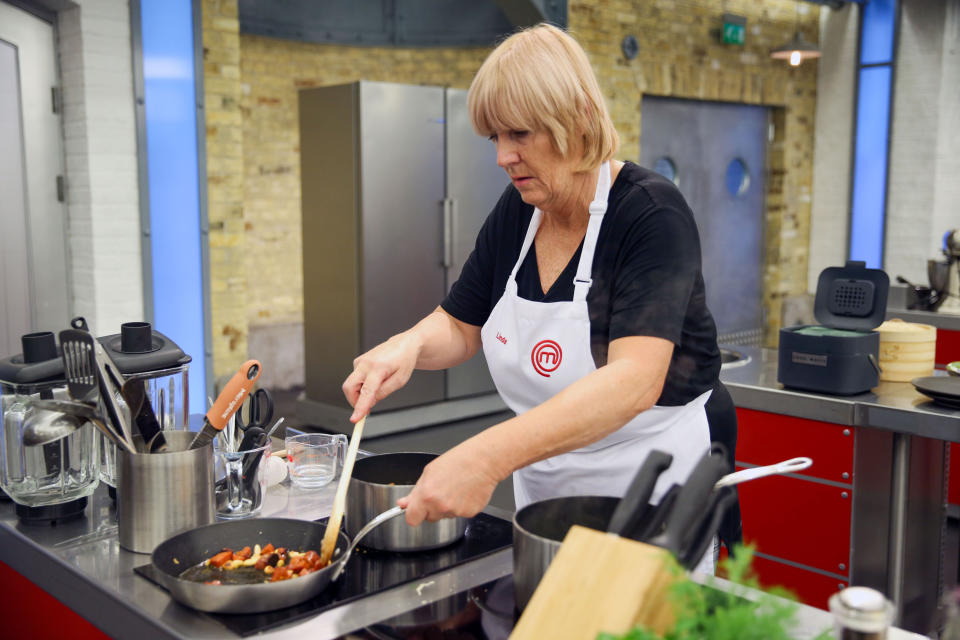 Linda's fans will be sad to see her leave MasterChef for a second time. (BBC)