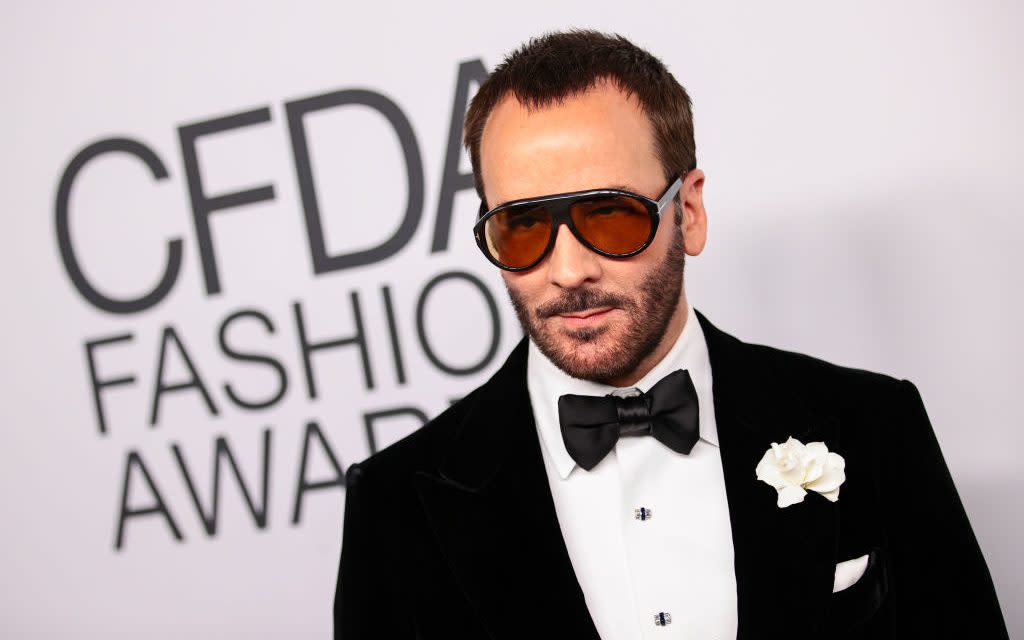 Tom Ford at the CFDA Awards in New York in November - Getty