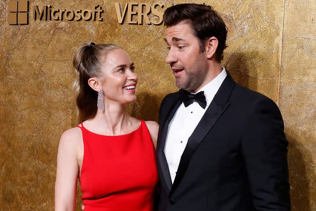 <p>Taylor Hill/WireImage</p> Emily Blunt and John Krasinski