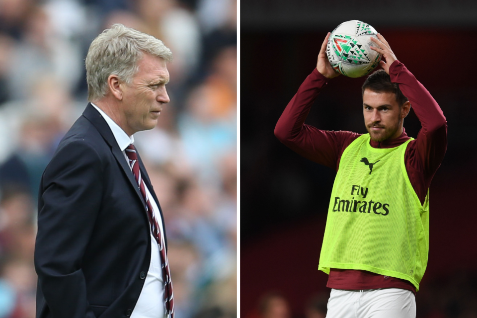 David Moyes could be moving to France and Aaron Ramsey is set to leave Arsenal this summer