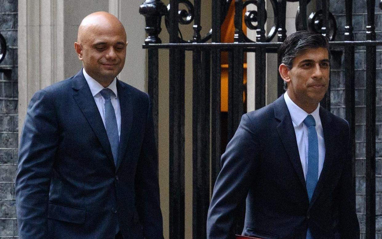 Sajid Javid is also warning Rishi Sunak off plans for a windfall tax - Leon Neal/Getty