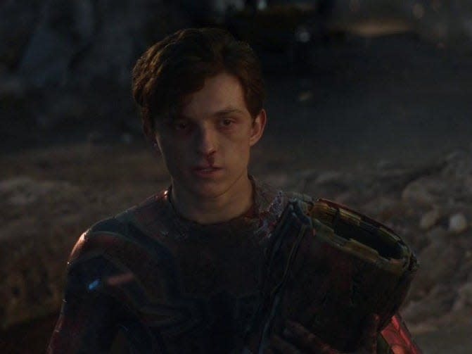 tom holland avengers endgame